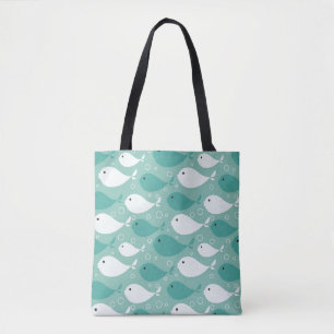 Bolso De Tela modelo con los pescados
