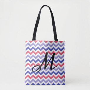 Bolso De Tela Modelo de Chevron del monograma