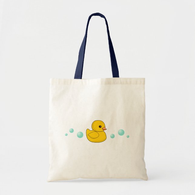 Bolso De Tela Modelo de goma del pato (Frente)