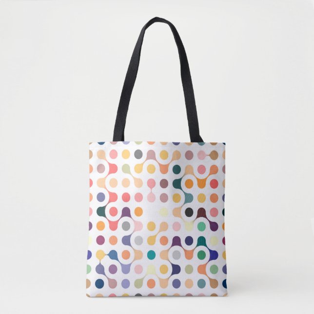 Bolso De Tela Modelo de la estructura molecular (Anverso)