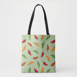 Bolso De Tela Modelo de la pimienta de chiles