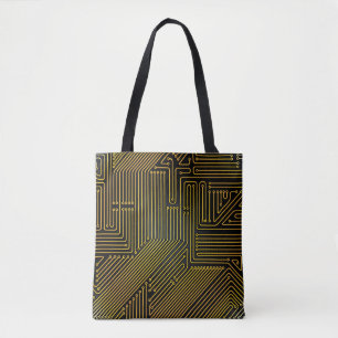Bolso De Tela Modelo de la placa de circuito del ordenador
