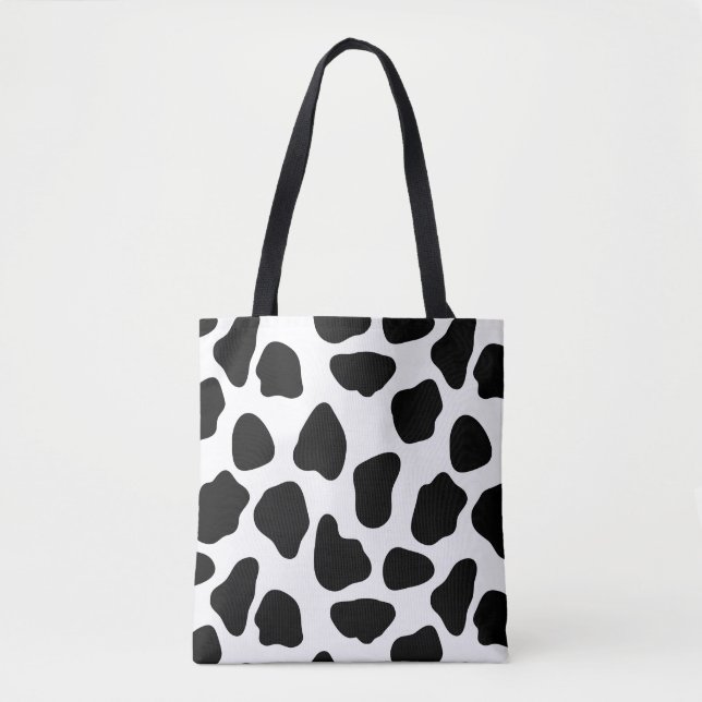 Bolso De Tela Modelo de la vaca (Anverso)