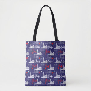 Bolso De Tela Modelo de las señales de Londres