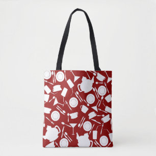 Bolso De Tela Modelo de los elementos de la cocina