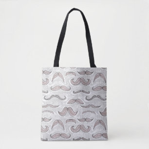 Bolso De Tela Modelo de moda del bigote