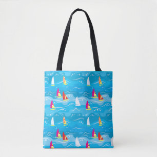 Bolso De Tela Modelo de neón del yate