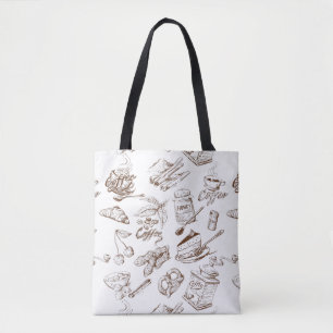 Bolso De Tela Modelo de papel
