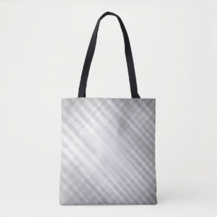 Bolso De Tela modelo de rejilla abstracto
