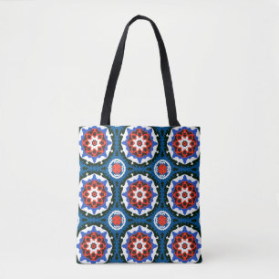 Bolso De Tela Modelo de Suzani con el ornamento intrépido