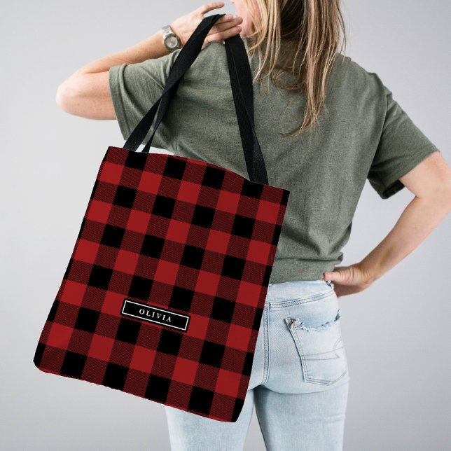 Bolso De Tela Modelo de tracción de búfalo rojo de dama de honor (Subido por el creador)