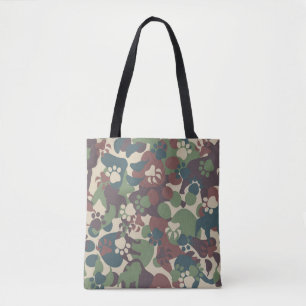 Bolso De Tela Modelo del camuflaje del perro