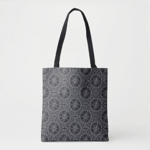Bolso De Tela Modelo del compás del rosa de viento