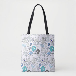 Bolso De Tela Modelo del cráneo