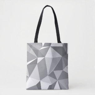 Bolso De Tela Modelo del diamante - polígono abstracto