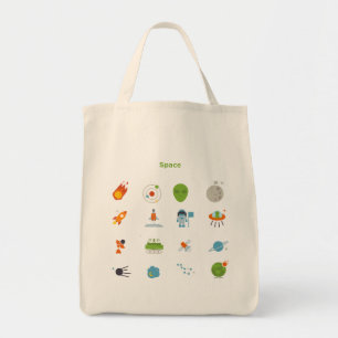 Bolso De Tela Modelo del espacio
