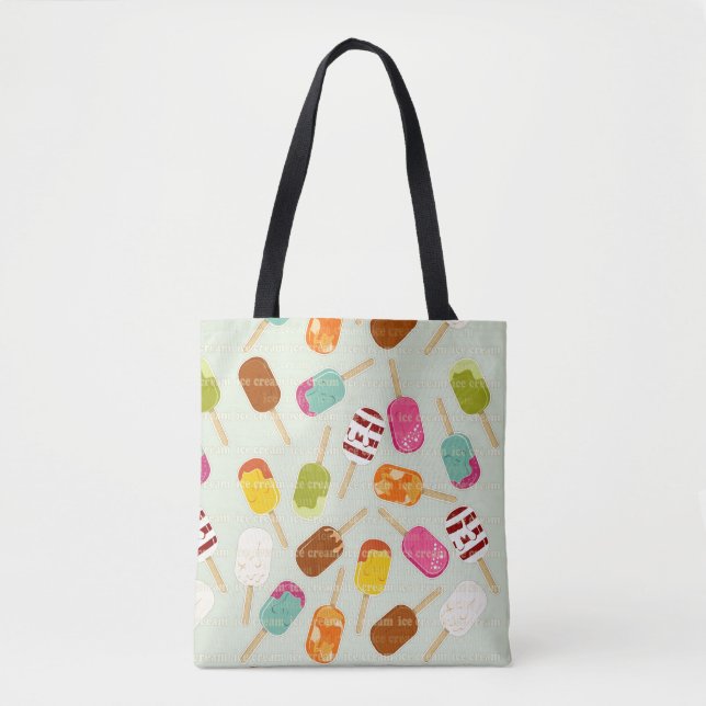 Bolso De Tela Modelo del helado (Anverso)