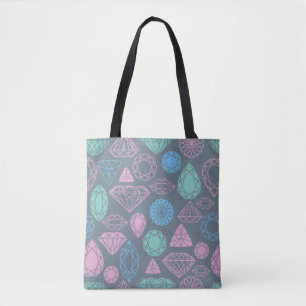 Bolso De Tela Modelo del icono de la piedra preciosa
