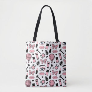 Bolso De Tela Modelo del pegatina del maquillaje