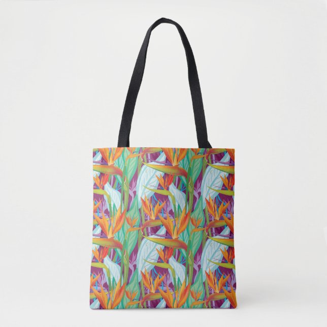 Bolso De Tela Modelo del Strelitzia (Anverso)