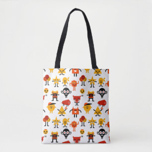Bolso De Tela Modelo divertido de los monstruos