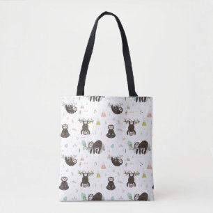 Bolso De Tela Modelo dulce soñoliento de la pereza