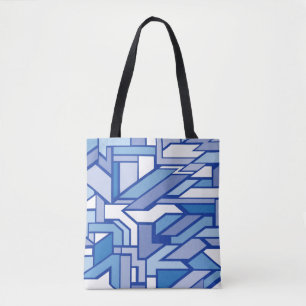 Bolso De Tela Modelo geométrico 2
