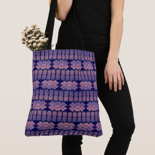 Bolso De Tela Modelo geométrico étnico del africano de las ray