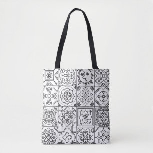 Bolso De Tela Modelo inspirado 2 de Talavera