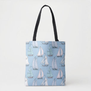 Bolso De Tela Modelo lindo 1 del velero