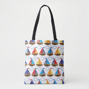 Bolso De Tela Modelo lindo 2 del velero