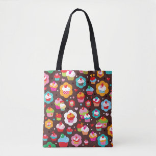 Bolso De Tela Modelo lindo de la torta de la taza