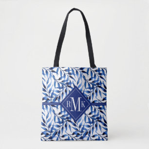 Bolso De Tela Modelo pintado a mano de la tinta de la acuarela