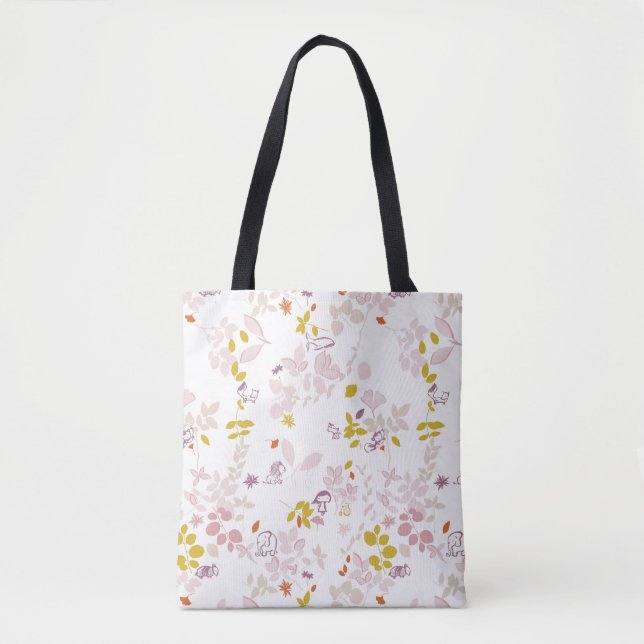 Bolso De Tela modelo que exhibe animales caprichosos (Anverso)