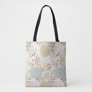 Bolso De Tela modelo que exhibe el jardín rizado