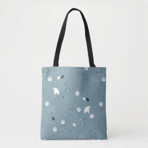 Bolso De Tela modelo que exhibe un polar lindo