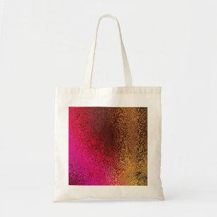 Bolso De Tela Modelo rosado y del oro