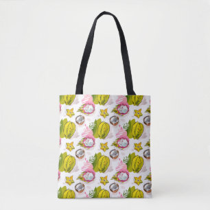 Bolso De Tela Modelo texturizado carta blanca de la fruta
