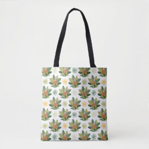 Bolso De Tela Modelo tropical de la pereza