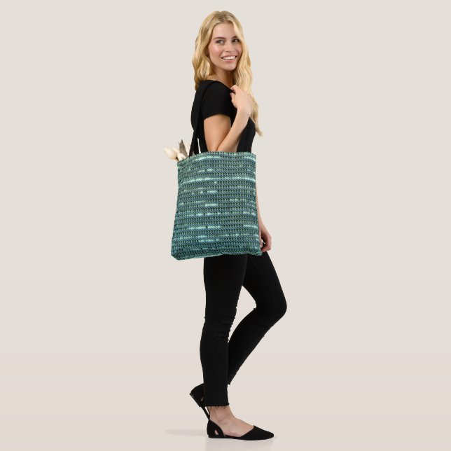 Bolso De Tela Modern abstract digital pattern design 1261 (Puesto)