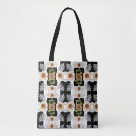 Bolso De Tela Modern abstract floral art