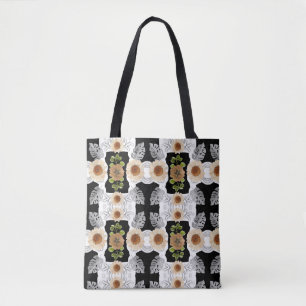 Bolso De Tela Modern abstract floral art