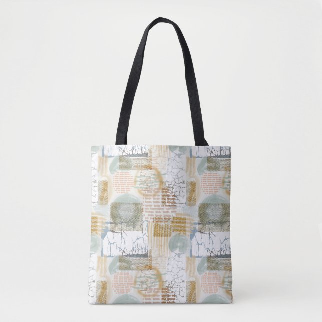 Bolso De Tela Modern Abstract Pattern (Anverso)