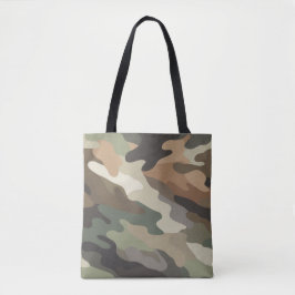 Bolso De Tela Modern Eye Catching Camo Carryall