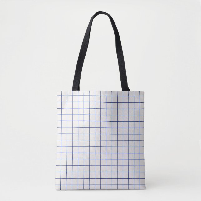 Bolso De Tela Modern geometric abstract pattern design with simp (Anverso)