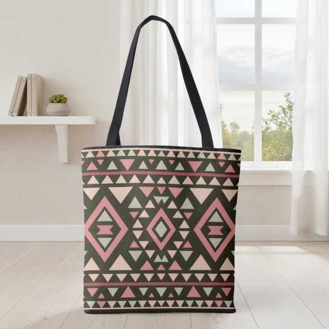 Bolso De Tela Modern Geometric Southwest Style  (Subido por el creador)