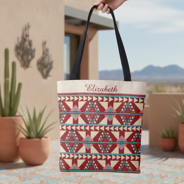 Bolso De Tela Modern Southwest Style  Tote Bag (Subido por el creador)