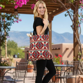 Bolso De Tela Modern Southwest Style  Tote Bag