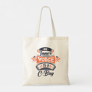 Bolso De Tela Modern Typography funny Quotes