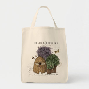 Bolso De Tela Modern Vintage French Farmhouse Bee